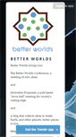 Mobile Screenshot of betterworlds.org